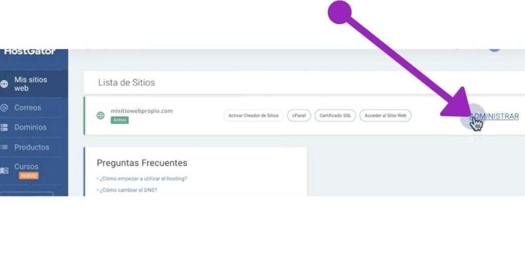 19 pasos para Crear sitio web desde cero, sin saber programar 21 Administrar tu cpanel de hosting