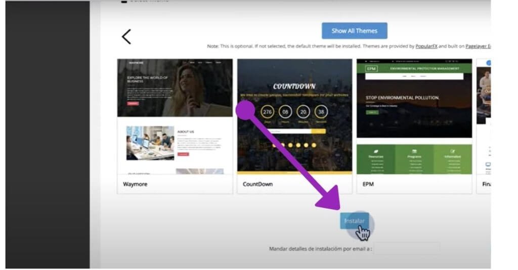 19 pasos para Crear sitio web desde cero, sin saber programar 29 Instalar WordPress Para empezar a crear sitio web