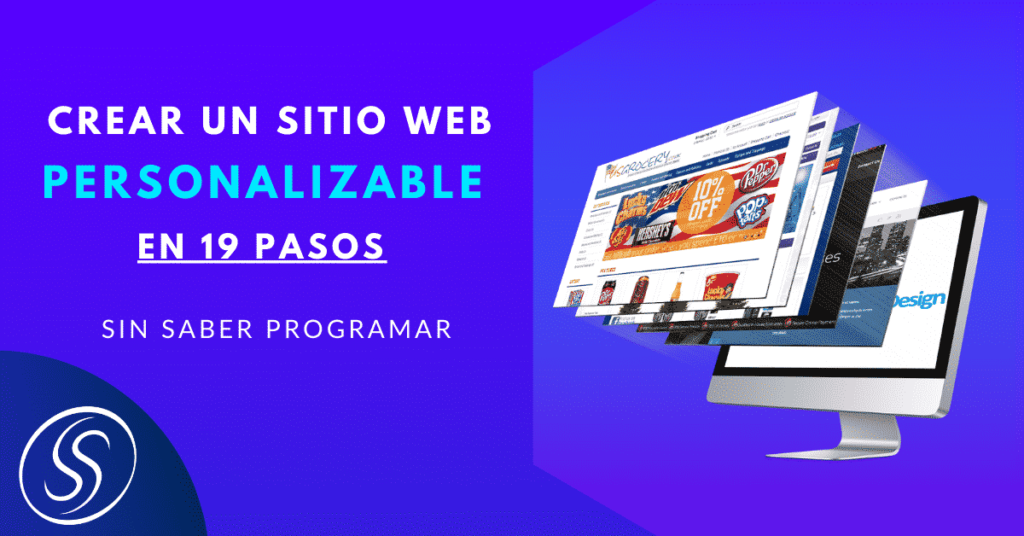 19 pasos para Crear sitio web desde cero, sin saber programar 1 Crear sitio web desde cero