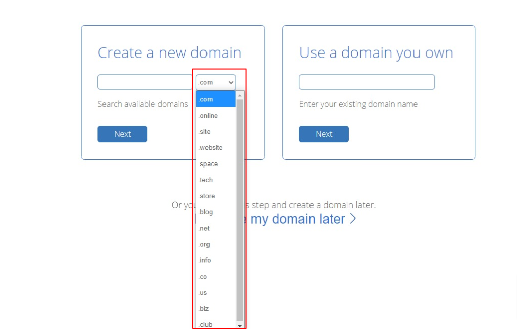 Crear un sitio web por tu cuenta propia 4 Las diferentes extensiones que existen para crear tu sitio web