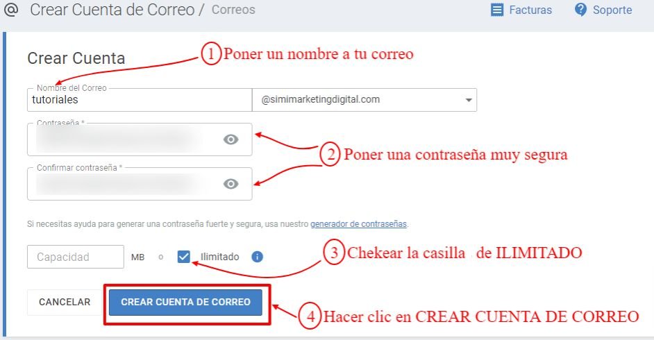 Cómo crear un correo corporativo en Hostgator Latam 5 Crear un correo corporativo de capacidad illimitada