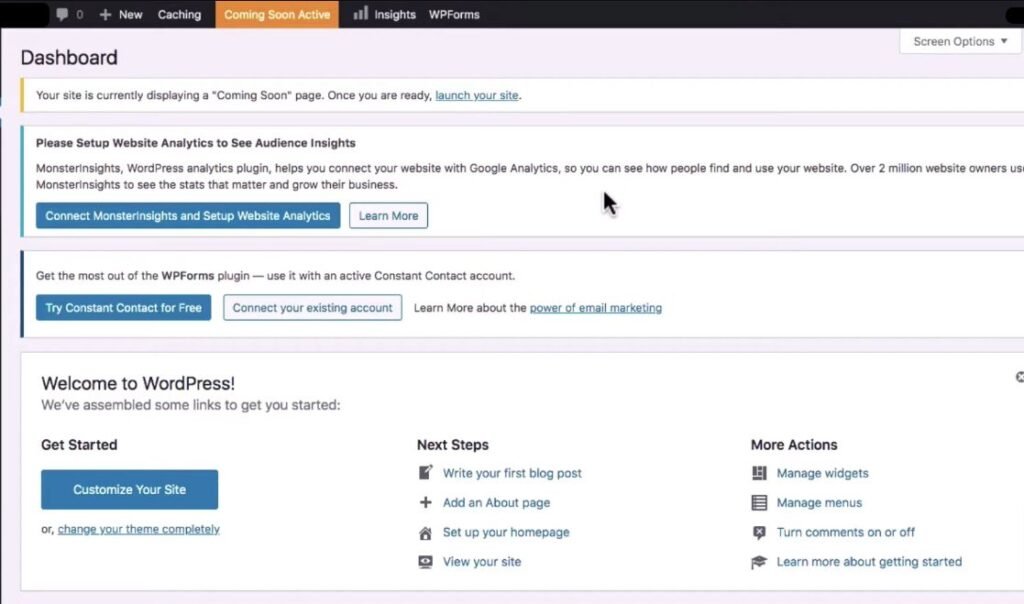 Crear un sitio web por tu cuenta propia 21 Primera aparencia de tu sitio