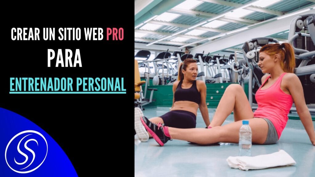 Crear un sitio web profesional para entrenador personal 1 Crear un sitio web para entrenador personal