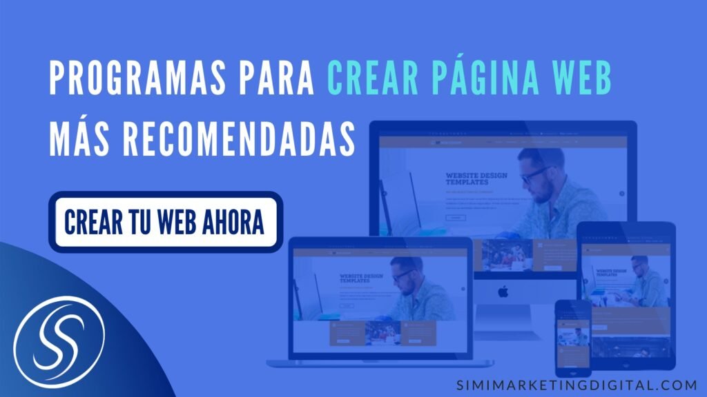 Saber qué plataforma para crear paginas está recomendada para tu necesitad web (2024) 1 Programas para crear páginas web recomendadas