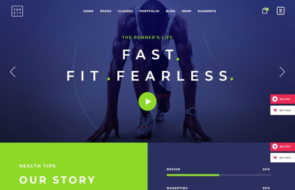 Costo de diseño de una página web para entrenadores personales en 2024 4 Fitness Home – Topfit