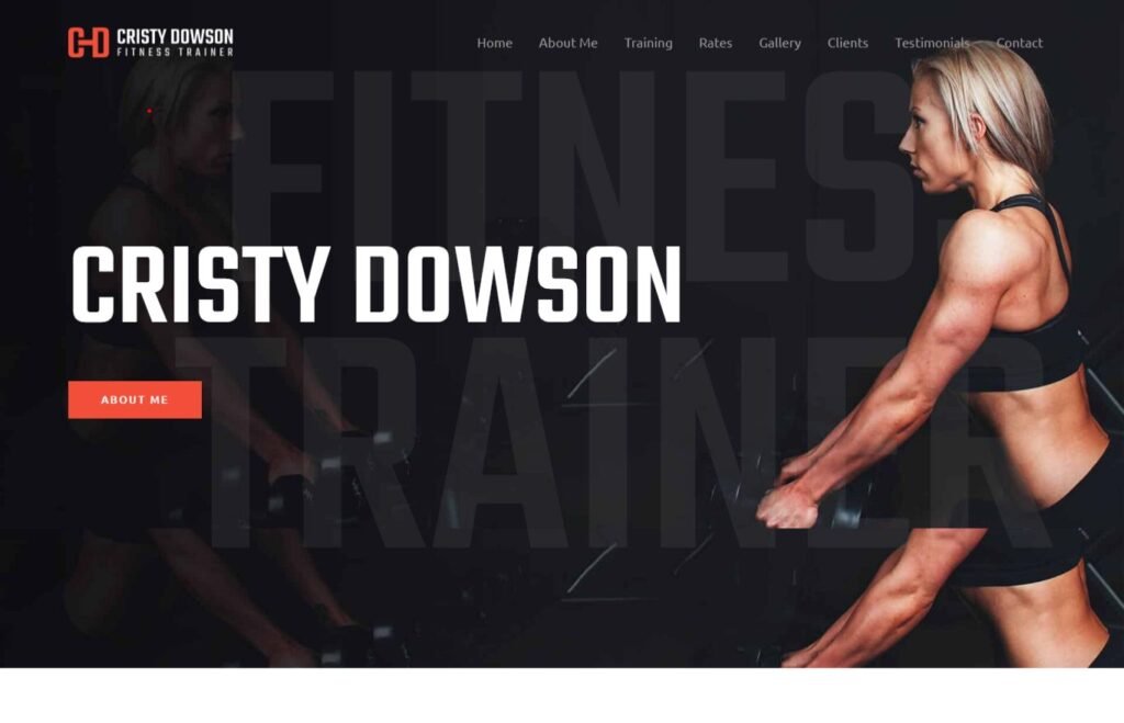 Costo de diseño de una página web para entrenadores personales en 2024 2 Personal Fitness Trainer Personal Fitness Trainer s Website