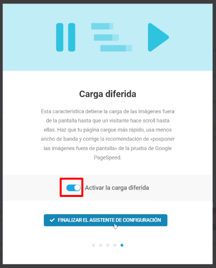 Mejorar la velocidad de WordPress en 3 pasos 13 Activar la opcion de carga diferida en smush